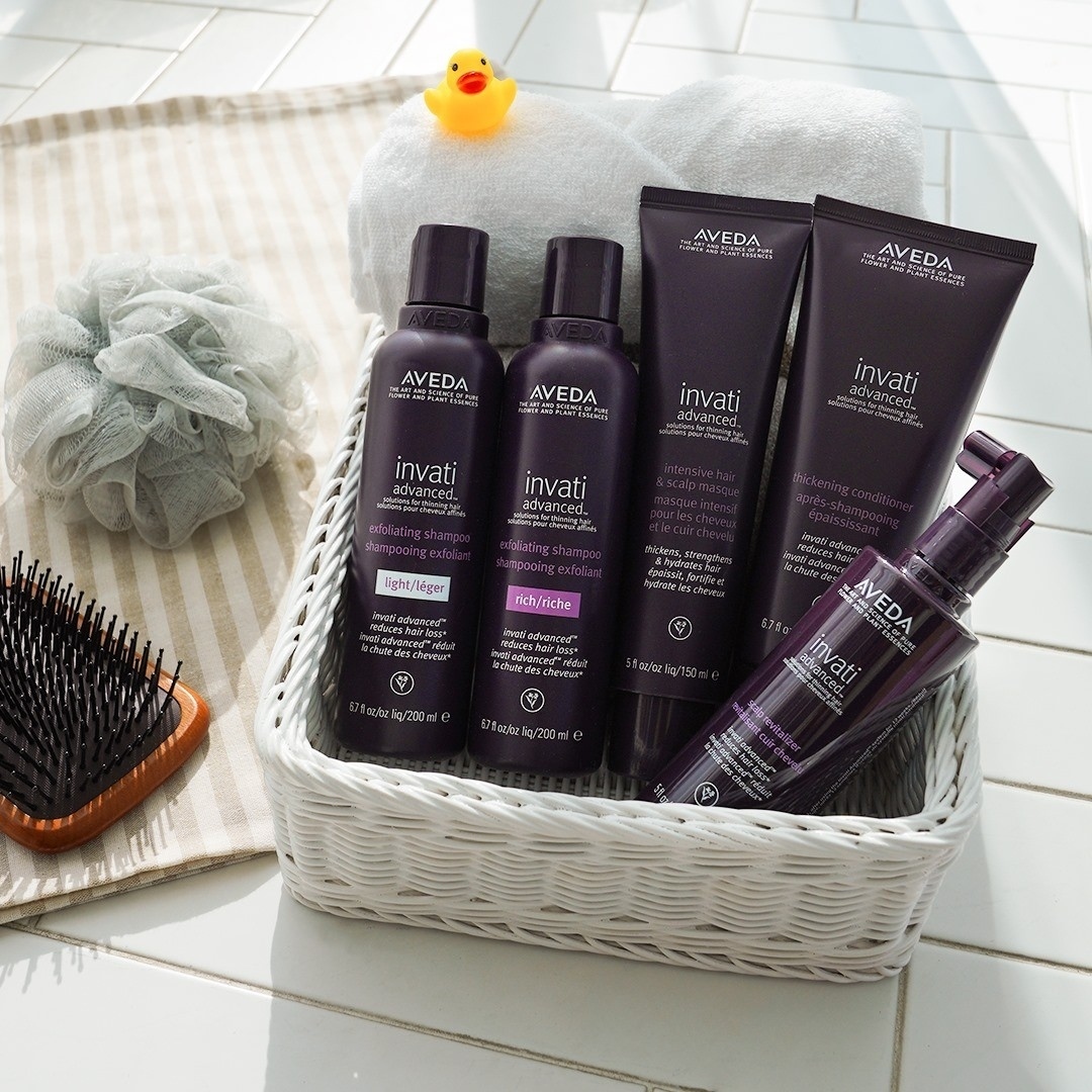 The Be Curly product line.